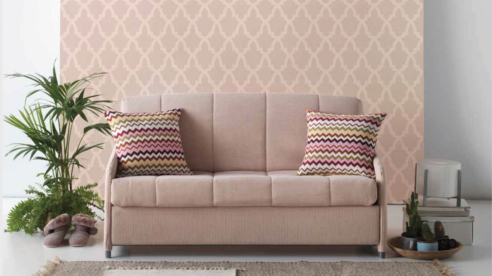Canapé-lit ou fauteuil-lit haut de gamme NICE Dimensions ZARDA 90 cm
